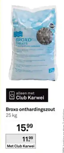 Karwei Broxo onthardingszout aanbieding