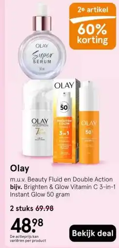 Etos Olay aanbieding