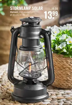 GroenRijk Stormlamp solar aanbieding
