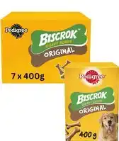 Bol.com Pedigree Hondensnacks - Biscrok Gravy Bones Koekjes - 7x400g aanbieding