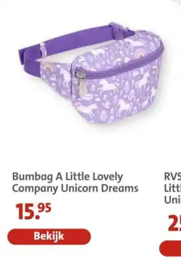 Bruna Bumbag A Little Lovely Company Unicorn Dreams aanbieding