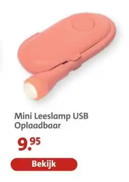 Bruna Mini Leeslamp USB Oplaadbaar aanbieding