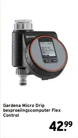GAMMA Gardena Micro Drip besproeiingscomputer Flex Control aanbieding
