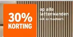 GAMMA op alle lattenwanden aanbieding