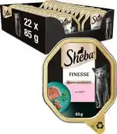 Bol.com Sheba Kattenvoer - Finesse Mousse - Zalm - kuipjes 22x85g aanbieding