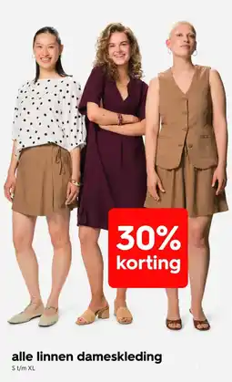 HEMA alle linnen dameskleding aanbieding