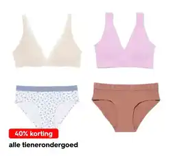 HEMA alle tienerondergoed aanbieding