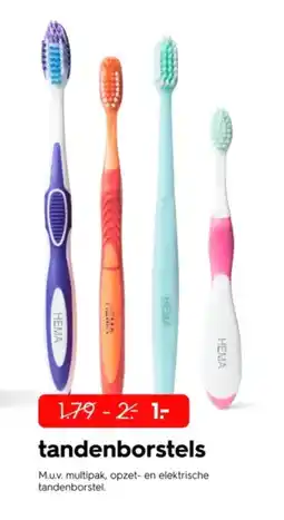 HEMA tandenborstels aanbieding