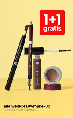 HEMA alle wenkbrauwmake-up aanbieding