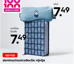 HEMA denimschoolcollectie nijntje aanbieding
