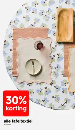 HEMA alle tafeltextiel aanbieding