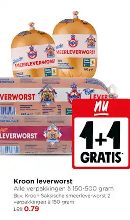 Jumbo Kroon leverworst aanbieding