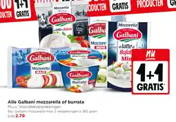 Jumbo Alle Galbani mozzarella of burrata aanbieding