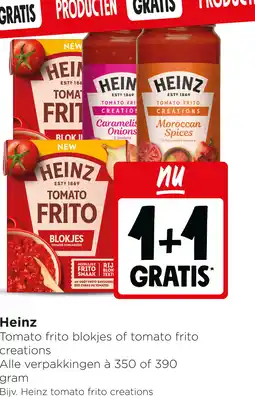 Jumbo Heinz Tomato frito blokjes of tomato frito creations aanbieding