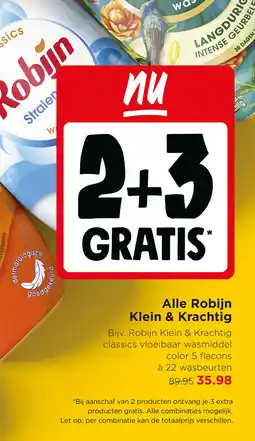 Jumbo Alle Robijn Klein & Krachtig aanbieding
