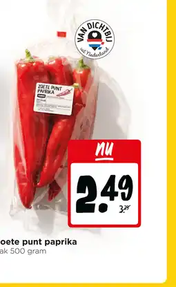 Jumbo Zoete punt paprika aanbieding
