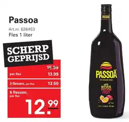 Sligro Passoa aanbieding