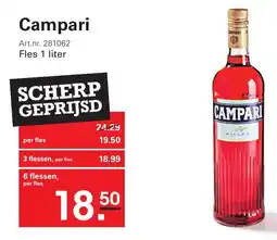Sligro Campari aanbieding