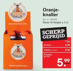 Sligro Oranjeknaller aanbieding