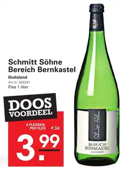 Sligro Schmitt Söhne Bereich Bernkastel aanbieding