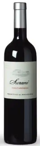 Sligro Surani Costarossa Primitivo di Manduria aanbieding