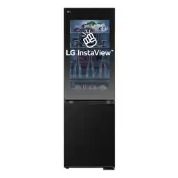 Expert LG GBG5160CEV Koel-vriescombinatie Zwart aanbieding