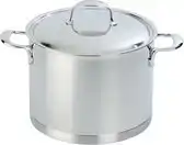 Bol.com Demeyere Atlantis Kookpan - Hoog - Ø20 cm - 5 l - RVS - Zilver aanbieding