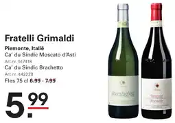 Sligro Fratelli Grimaldi aanbieding