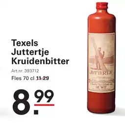 Sligro Texels Juttertje Kruidenbitter aanbieding