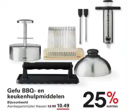 Sligro Gefu BBQ- en keukenhulpmiddelen aanbieding