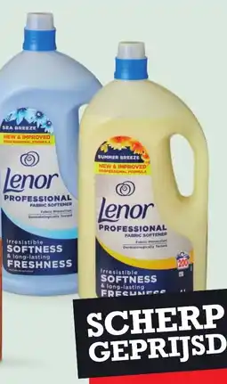 Sligro Lenor Professional Wasverzachters aanbieding