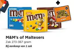 Jumbo M&M's of Maltesers aanbieding