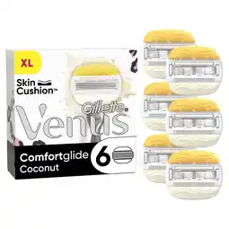 Bol.com Gillette Venus Scheermesjes Comfortglide Coconut - 6 Navulmesjes aanbieding