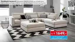 Woonsquare Hoekbank Santorini aanbieding
