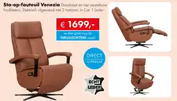 Woonsquare Sta-op-fauteuil Venezia aanbieding