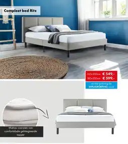 Woonsquare Compleet bed Ritz aanbieding
