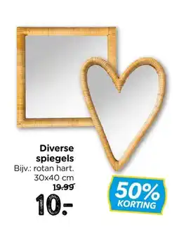 Xenos Diverse spiegels aanbieding