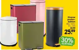 Xenos Diverse prullen- bakken aanbieding