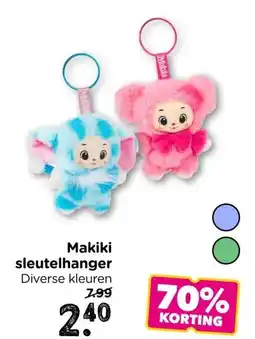 Xenos Makiki sleutelhanger aanbieding