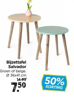 Xenos Bijzettafel Salvador aanbieding