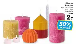 Xenos Diverse kaarsen aanbieding