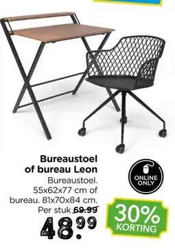 Xenos Bureaustoel of bureau Leon aanbieding