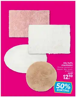 Xenos Alle fluffy vloerkleden aanbieding