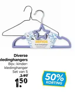 Xenos Diverse kledinghangers aanbieding