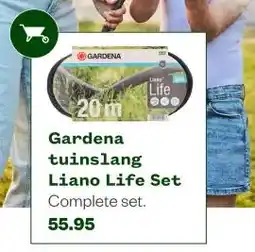 Welkoop Gardena tuinslang Liano Life Set aanbieding