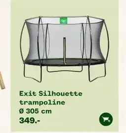 Welkoop Exit Silhouette trampoline aanbieding