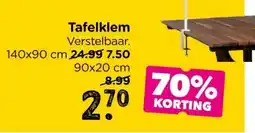 Xenos Tafelklem aanbieding