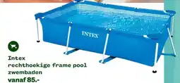 Welkoop Intex rechthoekige frame pool aanbieding