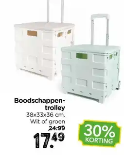 Xenos Boodschappen- trolley aanbieding