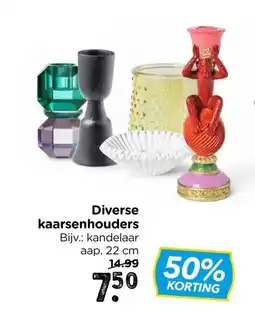 Xenos Diverse kaarsenhouders aanbieding